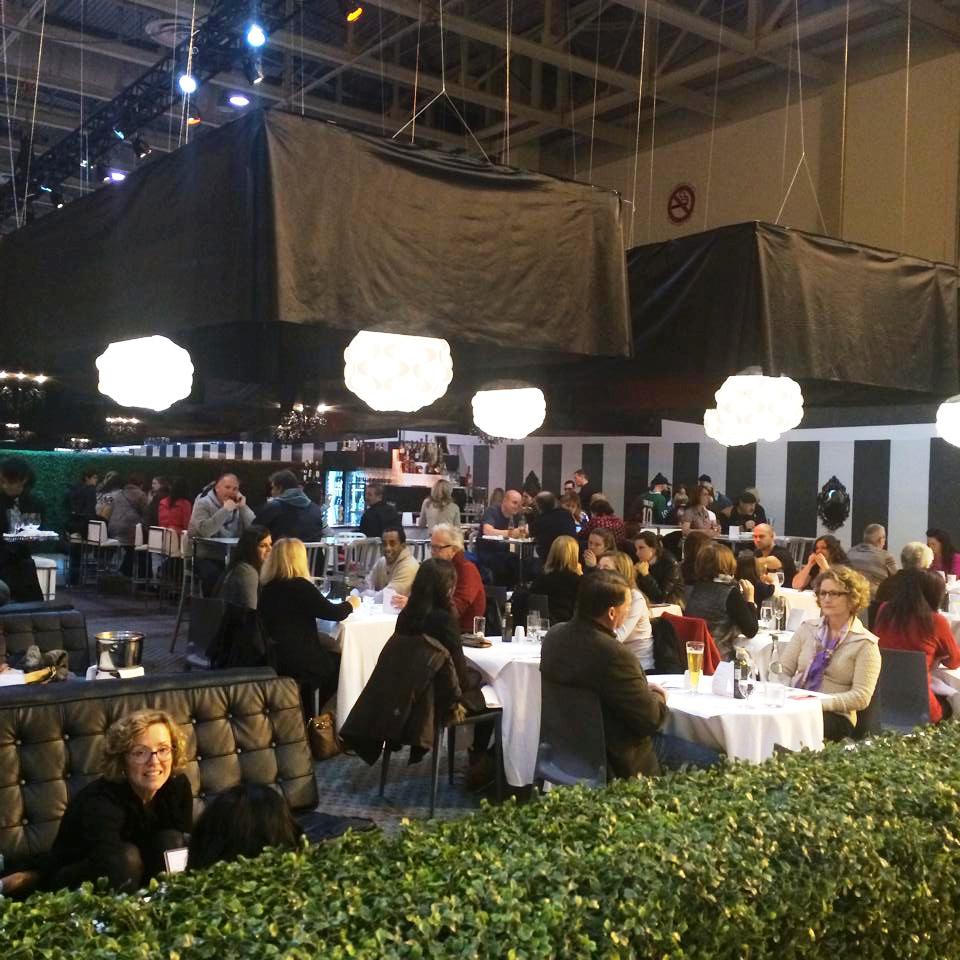 Their lounge at the Royal Court Restaurant